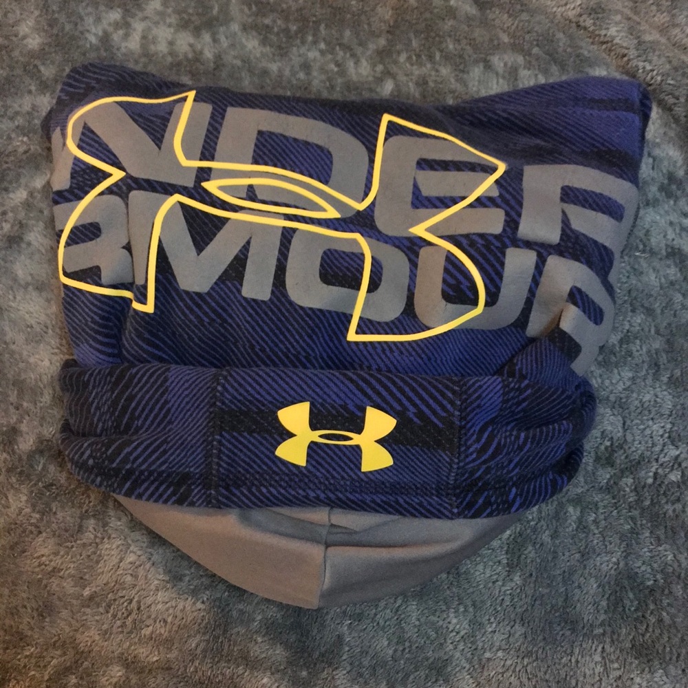 Boys L Under Armor Cold Gear Hoodie